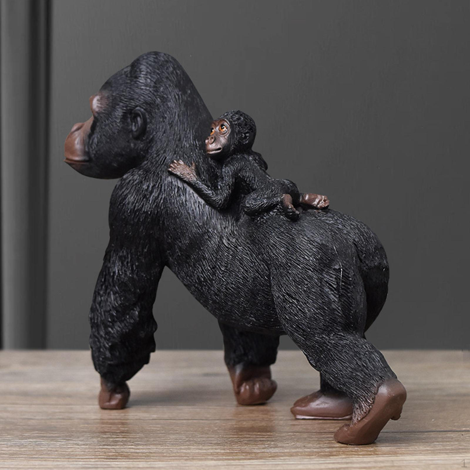 

Statue Animal Frgurine Home Decoration Ornament Collectible Resin Sculpture Desk for