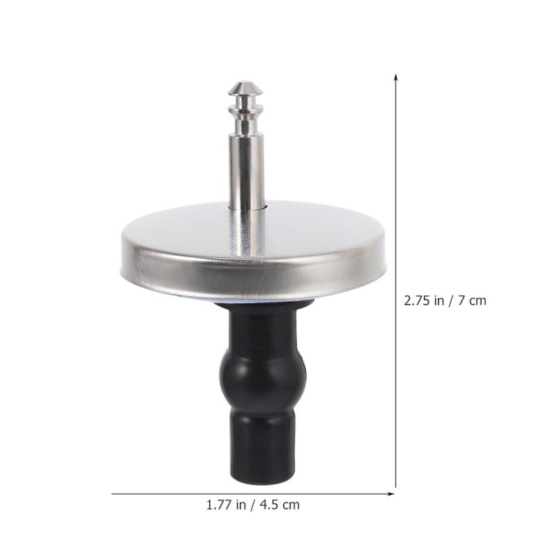 2 Pcs Hinge Toilet Lid Accessories Cover Screw Connector Smart Stainless Steel (60mmq Foot B Type Two) 2pcs Bolts Seat Fixings