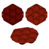 7 Holes Silicone Mold Food Grade Silicone Half Sphere Mold Chocolate Mold  For Cake Decorating