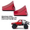 Chock Alloy Wheel Aluminum 2pcs Rc Car Fix Block For 114 112 110 Rc Car