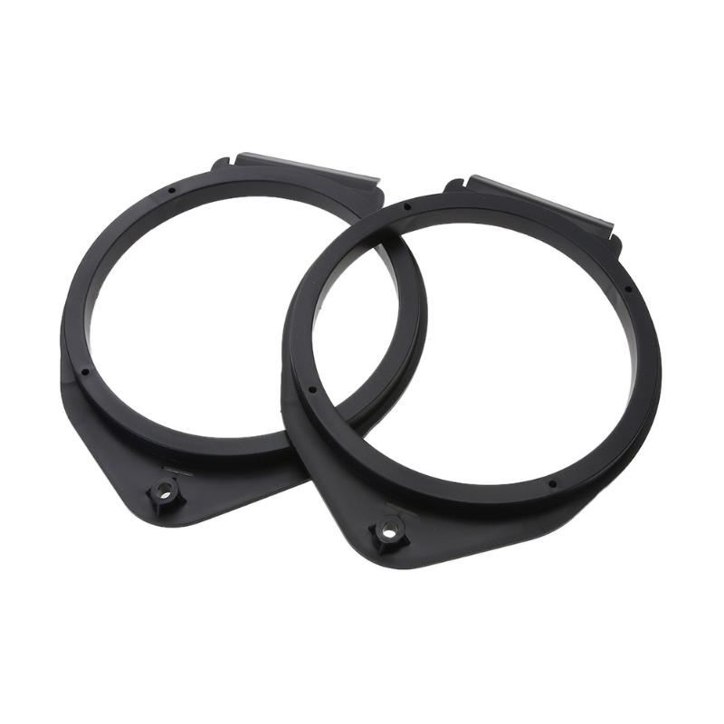 2 sztuk 6,5 cala przednie tylne drzwi samochodu wsporniki adaptera głośnikowego dla CHEVROLET BUICK adapter do montażu płyty wsporniki osłona stojaka pierścienie