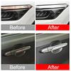 Car Door Handle Window Chrome Bright Strip Repair Metal Polishing Gloss Refurbishment Paste Water Stains Rust Removal Oxidation