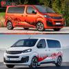 Car Vinyl Stickers For Peugeot Expert Traveller Opel Vivaro Citroen Jumpy Toyota ProAce Fiat Scudo Camper Van Tuning Accessories