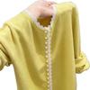2026 Womens Soft Knit Sweater With Lace Trim Collar Loose Fit Elegant Pullover In Multiple Colors