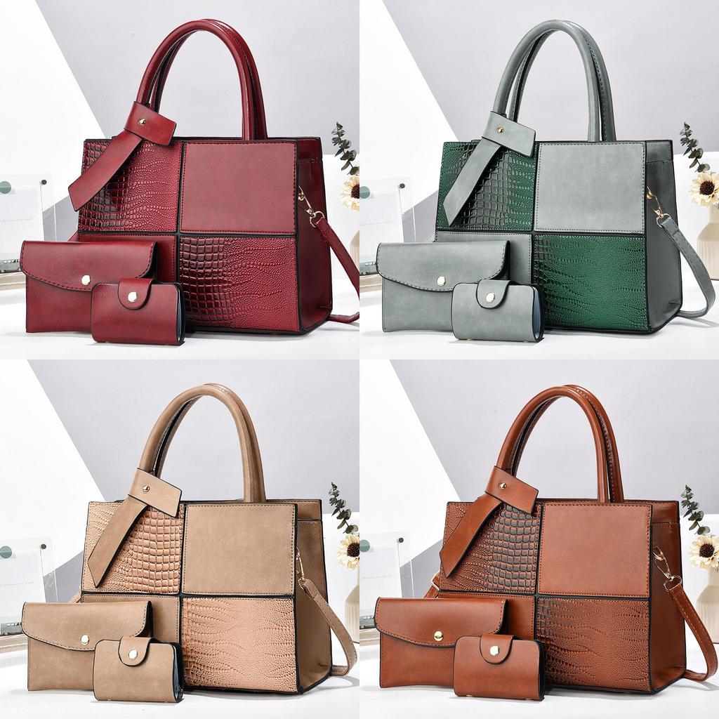 Fashionable Pu Handbag With Piping And Internal Pockets For Casual Outings