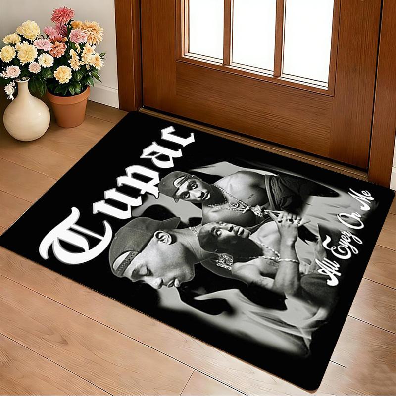 Tupac Legacy Living Room Non-Slip Area Rug Soft Carpet for Bedroom Game Playroom Sofa Office Home Decor Doormat Christmas Gift C9211205