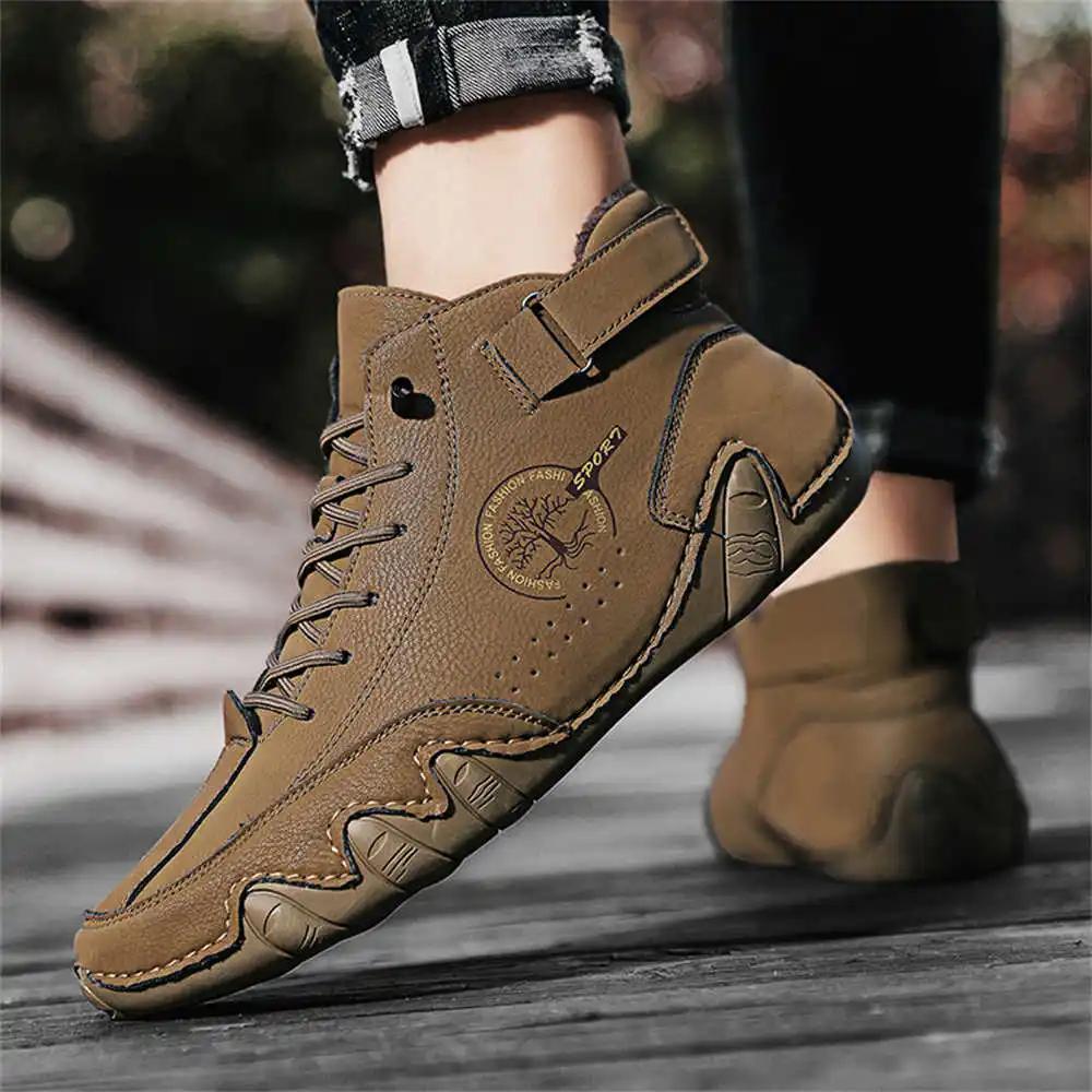 Slip Resistant Without Lace Sneakers Size 36 Mules Retro Man Shoes Men Trainers Sports High Grade Seasonal Tenix Teniis