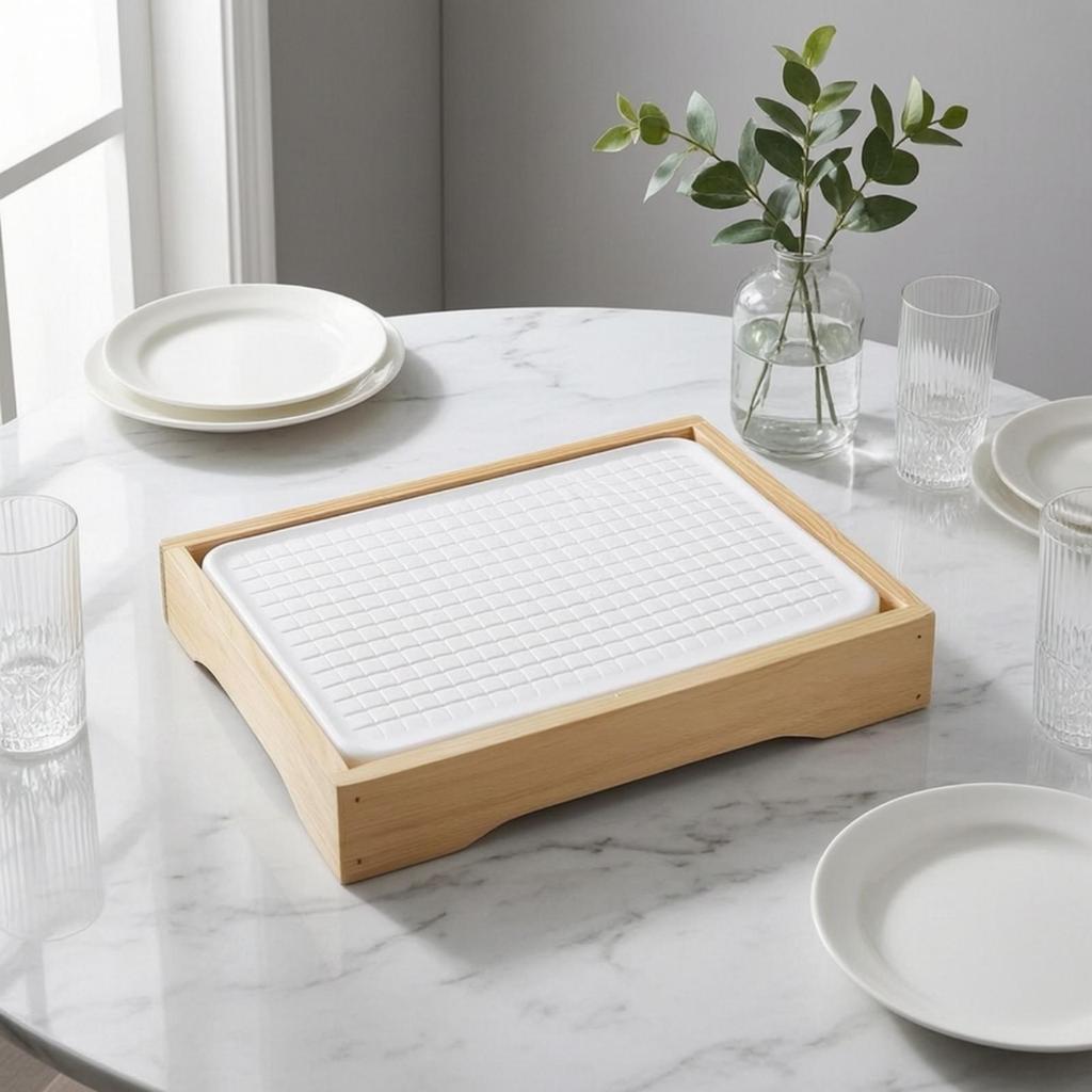 Chilled Food Serving Platter Reusable for Home Dinners