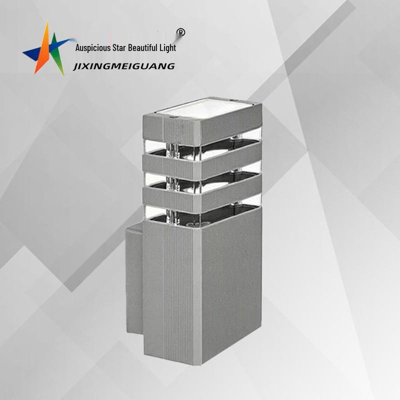 European Style LED Outdoor Wall Lamp for Garden Villa, Corridor, or Wall; GU10 & E27 Models; US Standard.