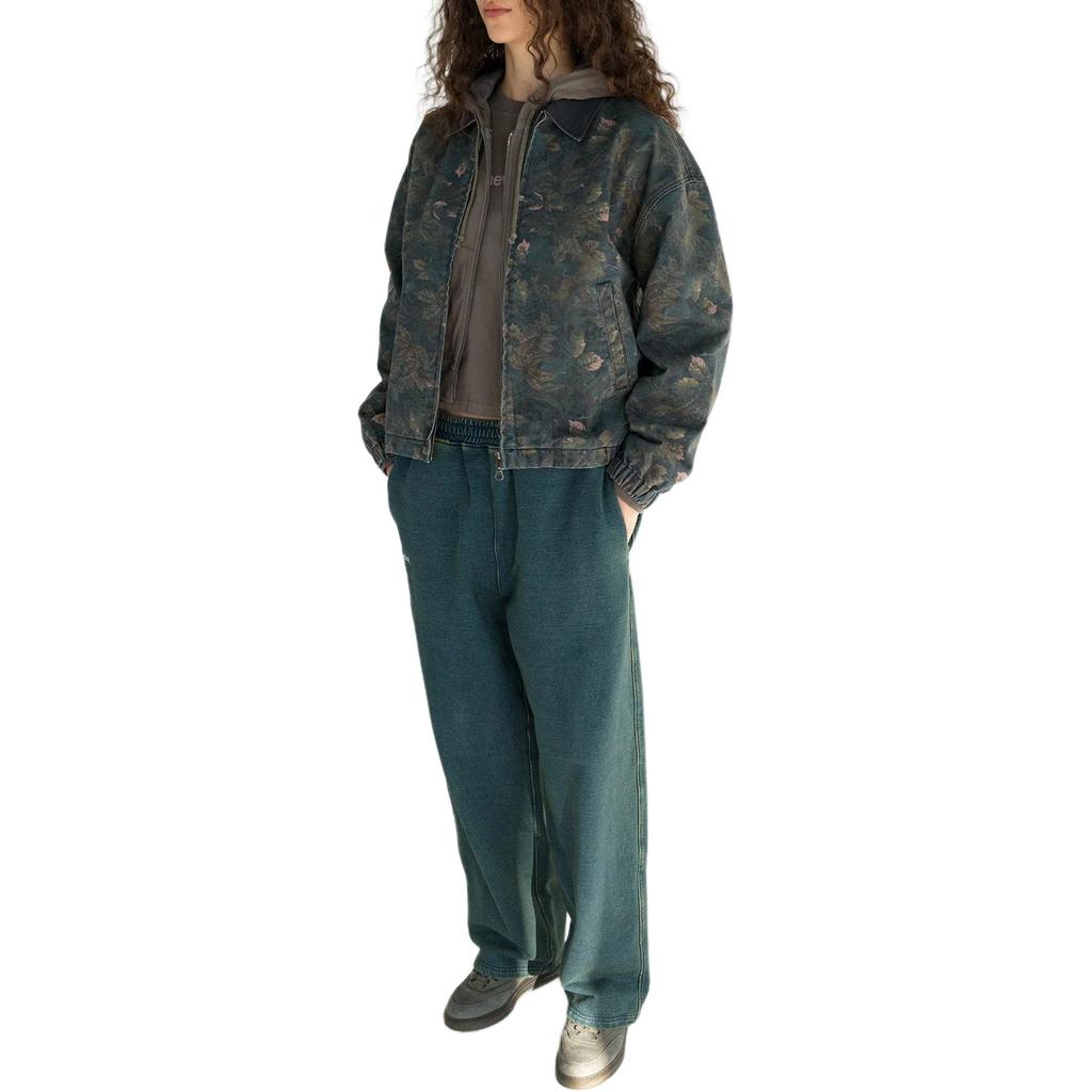 Thisisneverthat SS26 Damaged Sweatpants Unisex Bottoms Indigo-Blue TN261TPAWP02INB