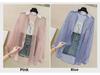 2024 Loose Mint Chiffon Cardigan: Korean Style Women's Long Sleeve Summer Jacket