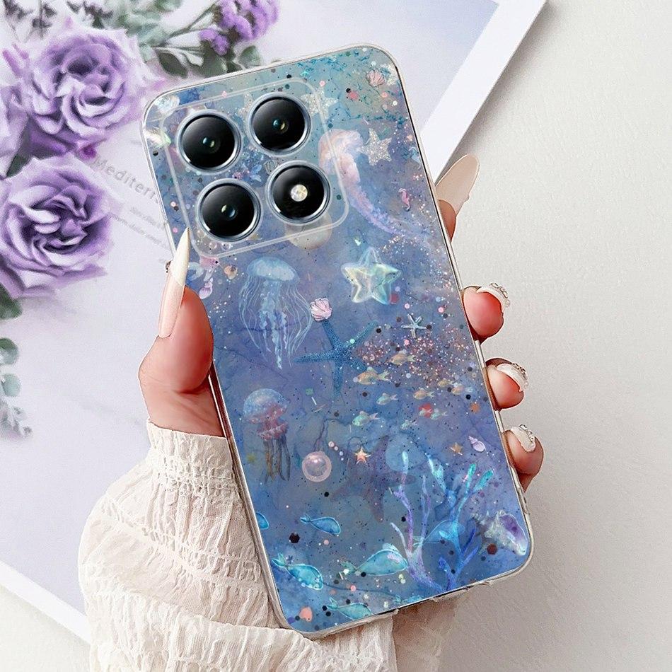 Phone Case For Xiaomi 14T Pro Mi14T 13T Pro Mi13T 2024 New Fashion Cool Design Soft Silicone TPU Slim Case