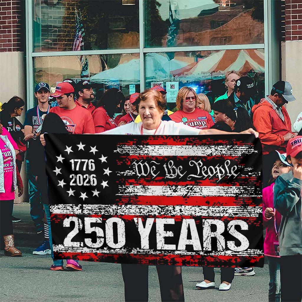 250th Anniversary American Flag Garden Decoration Flag