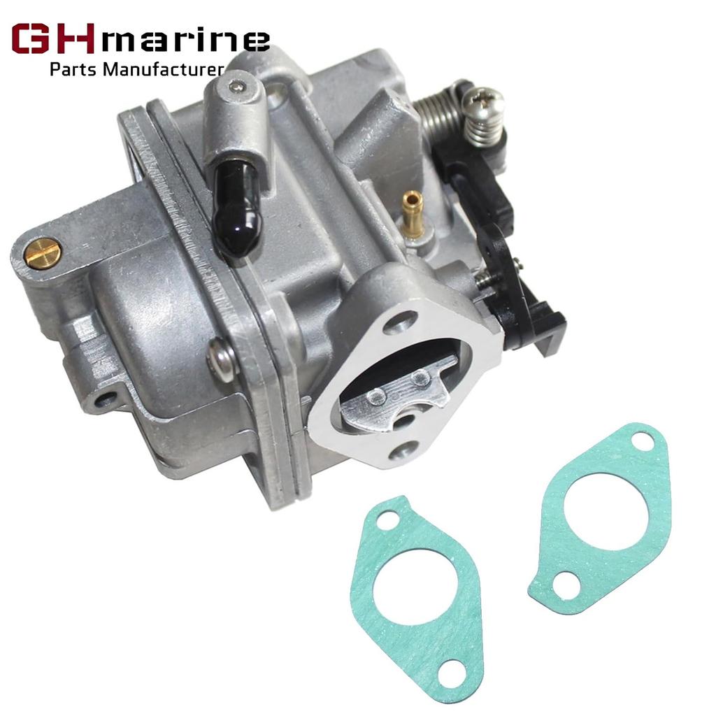 Carburetor With Gasket for Mercury 4-Str 4HP 5HP 6HP Outboard 3303-8M0053668 804766T03 804766A04 804766A05 803522T1 835383001