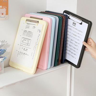 Pad Test Paper Document File Folders Writing Clipboard Storage Clipboard A4 Clipboard File Box Case