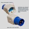 Adaptateur CEE - Brennenstuhl - 1081560 - 3 pôles - 16 A - Protection IP44 - Prise IT 10/16 A