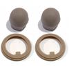 Korekaou Thermos Replacement Gaskets, Set of 2, Water Bottle Rubber Gaskets, Airtight Insulated Replacement Lid Parts (2, JNR Compatible)