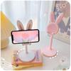 The cute Rabbit mobile phone stand desktop can lift and adjust the desktop phone accessories  phone stand  phone grip