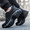 Puncture-Proof Safety Shoes Men Lightweight Air Cushion Work Sneakers Steel Toe Boots Indestructible Shoes Breathable Work Shoes
