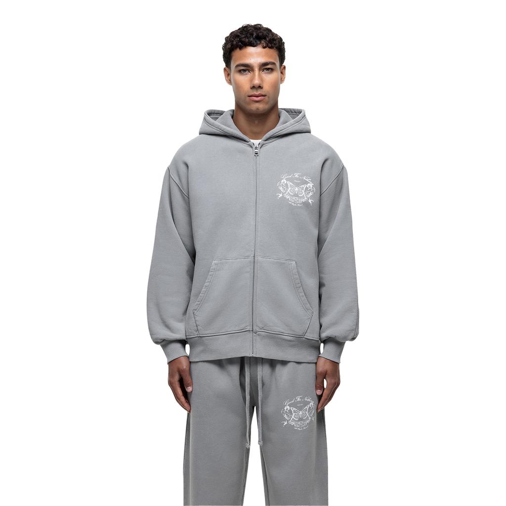 Good For Nothing Mens Cherub Oversized Full Zip Hoodie
