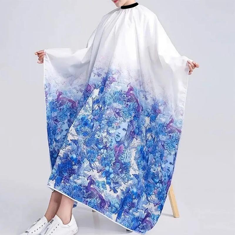Anti-Static Non-Stick Hairdresser's Cape for Professional Salon Haircuts