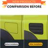 Car exterior fuel tank cap fuel tank door decorative cover is suitable for 2019+ Suzuki Jimny JB64/JB74 three-door models