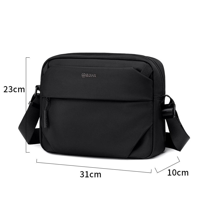 Crossbody Bag Men S Shoulder Bag Fashion Casual Backpack Simple Large Capacity Men S Bag чёрный