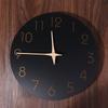 Decorative 10 Inch Wall Clock Minimalist Style Hanging Digital Clock Round Non Ticking Silent Clock Kitchen