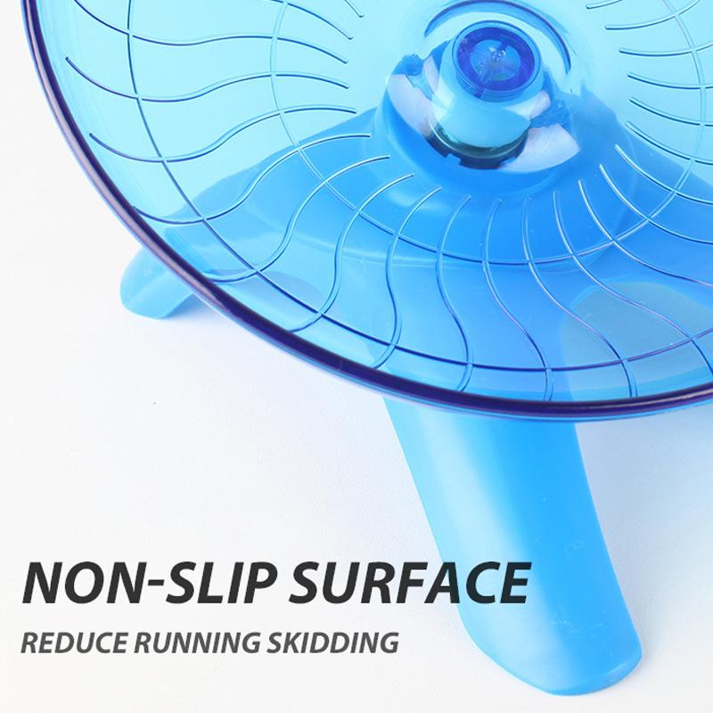 Χάμστερ Ρόδα Χάμστερ Ιπτάμενος Δίσκος Αθόρυβος Τροχός Άσκησης Τροχός Τροχού για Νάνους Χάμστερ Gerbil Ποντίκια Μικρά ζώα