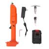 Cordless Tiller Cultivator 2500RPM Electric Hoe 1500mAh Battery Powered Rototiller for Lawn Gardening Soil Cultivation