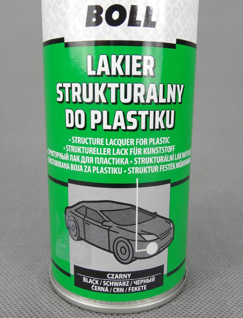 STRUCTURAL VARNISH FOR PLASTIC SPRAY BLACK
