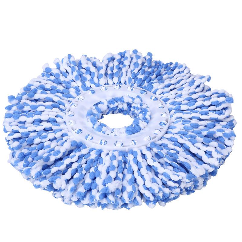 Rotating Mop with Universal Cotton Head Replacement for Household Use