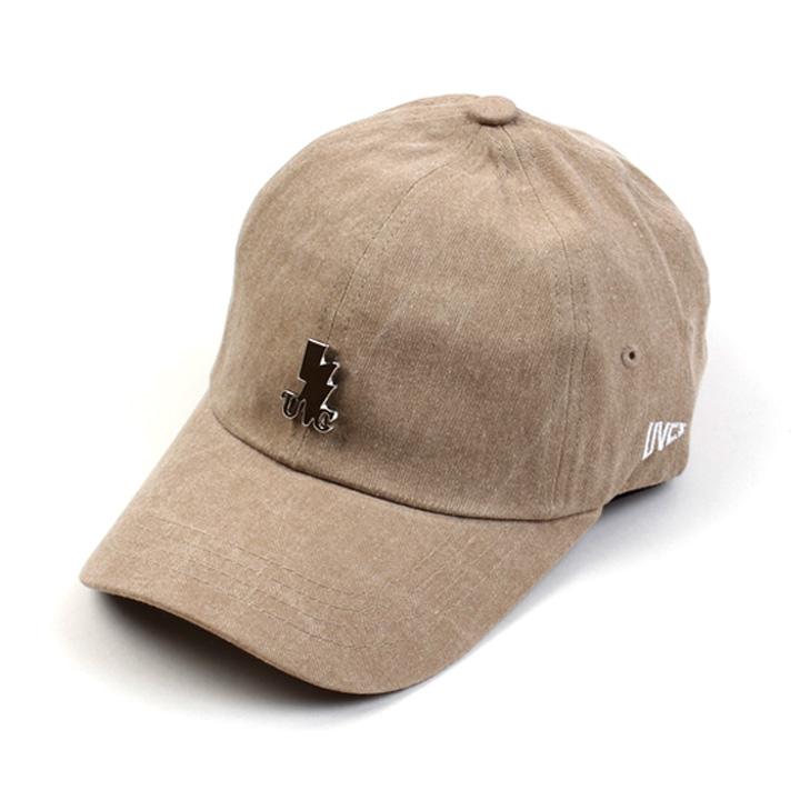 Yunibeosyeolkemiseuteuli Silver Thunder Washing Beige Ballcap