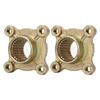 2pcs Wheel Rear Axle Hub 28 Tooth Spline 4 Stud for 50CC 110CC 150CC Quad Bike ATV Go Kart