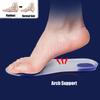Silicon Orthopedic insoles for Shoes Women Men Flat Foot Arch Support Shoe Pad Shock Absorption Plantar Fasciitis Relief Insoles