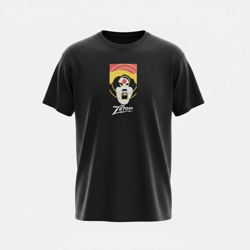 The Zutons Rock Band T-Shirt Black Size XL please read description Rare A959 S