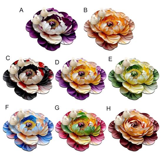 Yousheng 3D Dish Drying Mat Absorbent Kitchen Drying Mat Floral Reusable Washable Dish Drying Pad Non-slip Dish Rack Mats for Kitchen Counter