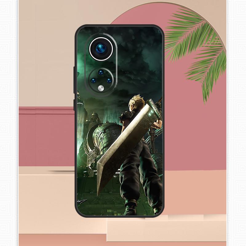 Final Fantasy VII Case For Honor Magic 7 Lite 5 6 8 Pro Honor 200 400 X9c X9b X9a X8b X8a X8c 50 70 90 Cover
