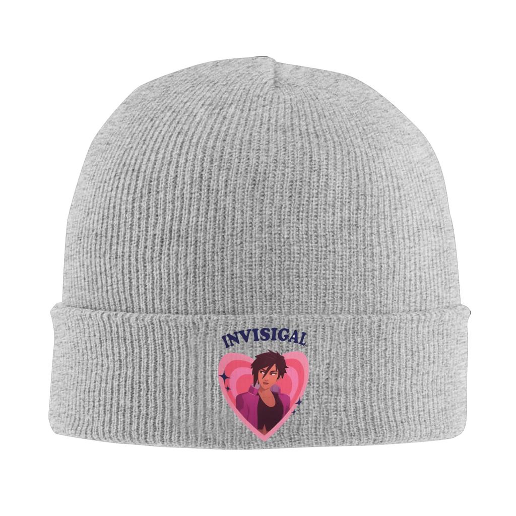 Female Male Dispatch Game Beanie Hats Pink Flag Fashion Knit Hat Spring Gym Caps Design Warm Bonnet Hats
