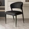 Nordic Luxury Hotel and Home Dining Chair with Backrest