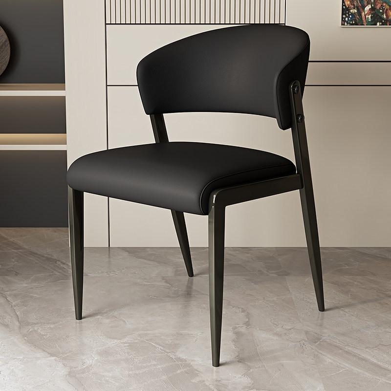 Nordic Luxury Hotel and Home Dining Chair with Backrest