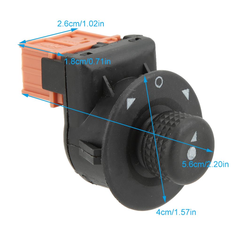 Auto Rückspiegel Elektrische Klapp Seite Schalter Control Knob Fit für Citroen XSARA