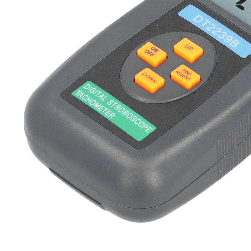 Digital Stroboscope Photoelectric Flash Tachometer Revolution Meter Portable Handheld DT2239B