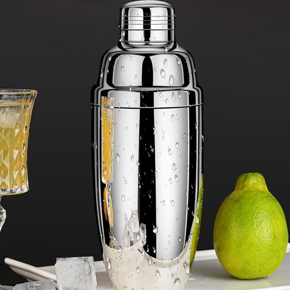 250/350/550/750ml Cocktail Wobble Cup Stainless Steel Leakproof Whiskey Wobble Cup 3 Section Heavy Duty Bartending Tools Beach