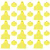 20 Set Livestock Identification Blank Ear Tag for Goats Sheep Cattle Cows Pigs Farm SuppliesS: