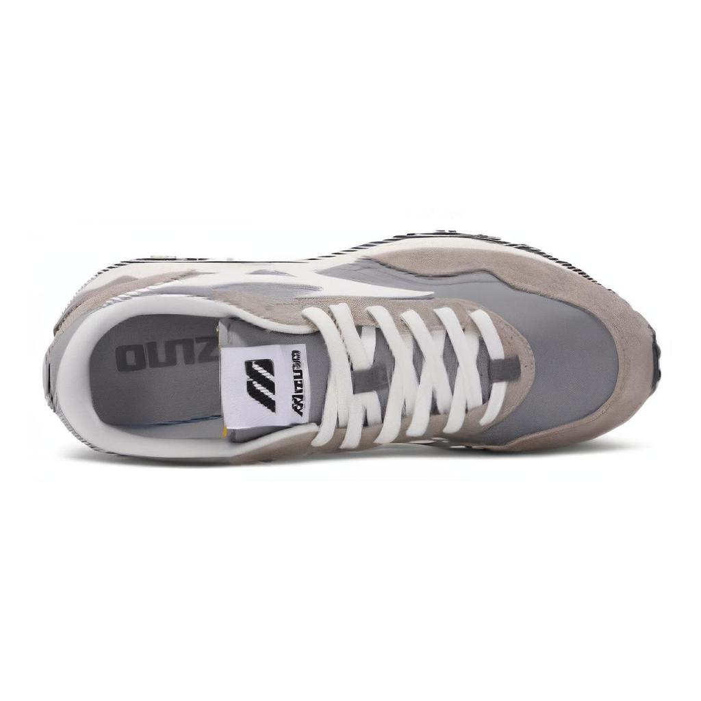 Mizuno LG 70s Mesh Abrasion Resistant Low Top Casual Shoes Unisex Gray White D1GH211211