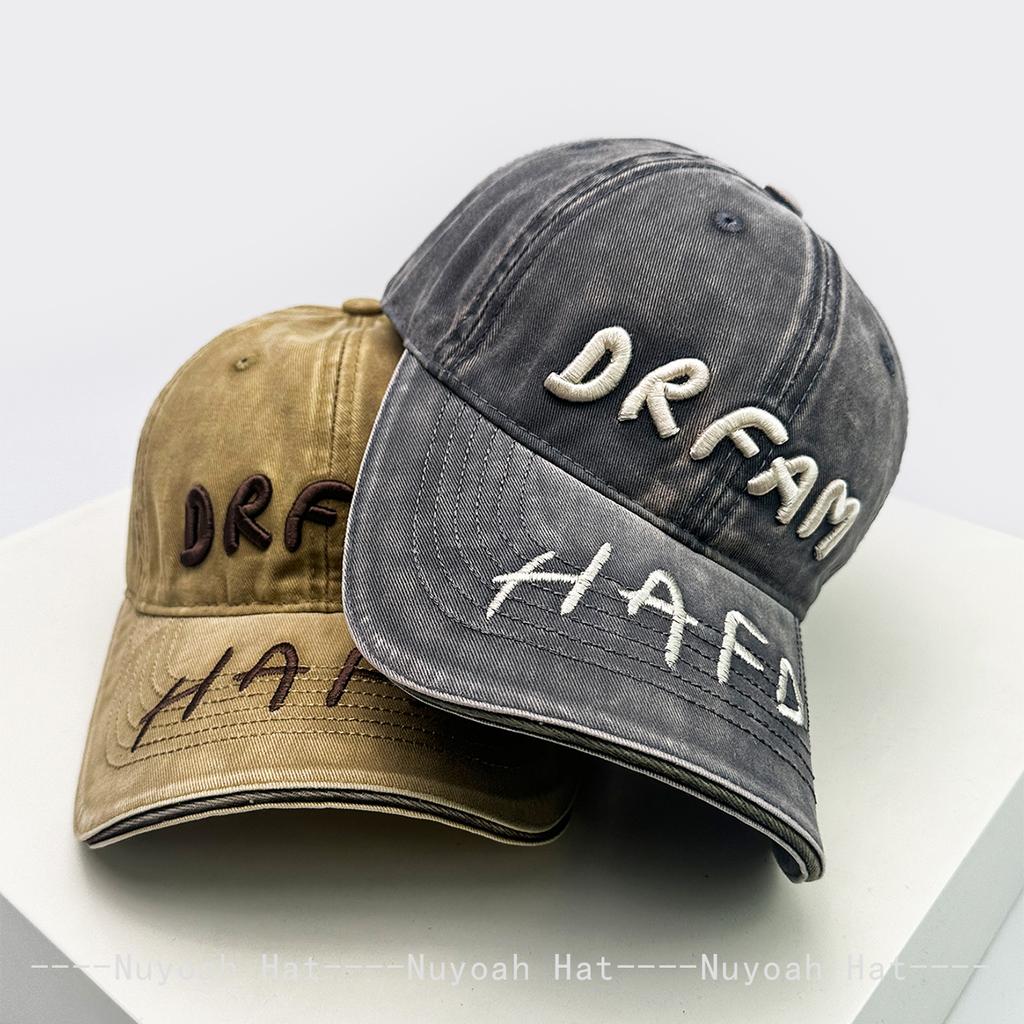 And Women American 3D Letter Print Embroidery Baseball Caps Sun Protection Hip Hop All-Match Street Style Peaked Hats Personalized Fashion Bandhnu