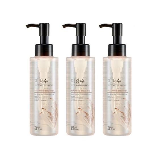 The Face Shop Jasny, bogaty olejek do mycia twarzy Rice Water 150ml (3 opcje)
