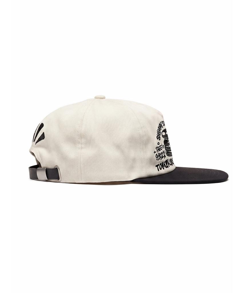 Swimisaunjeukeulleob Square Park 5P Cap [Ivory/Black]