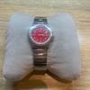 Used SEIKO Women's Watch Analog Quartz Red Dial Battery Dead